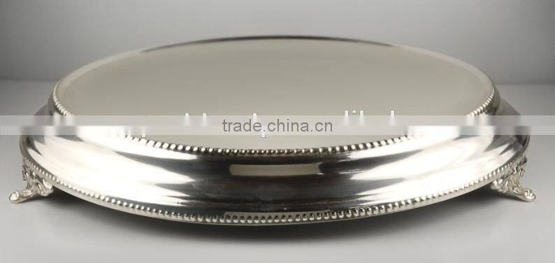 aluminium 3 tier metal cake stand