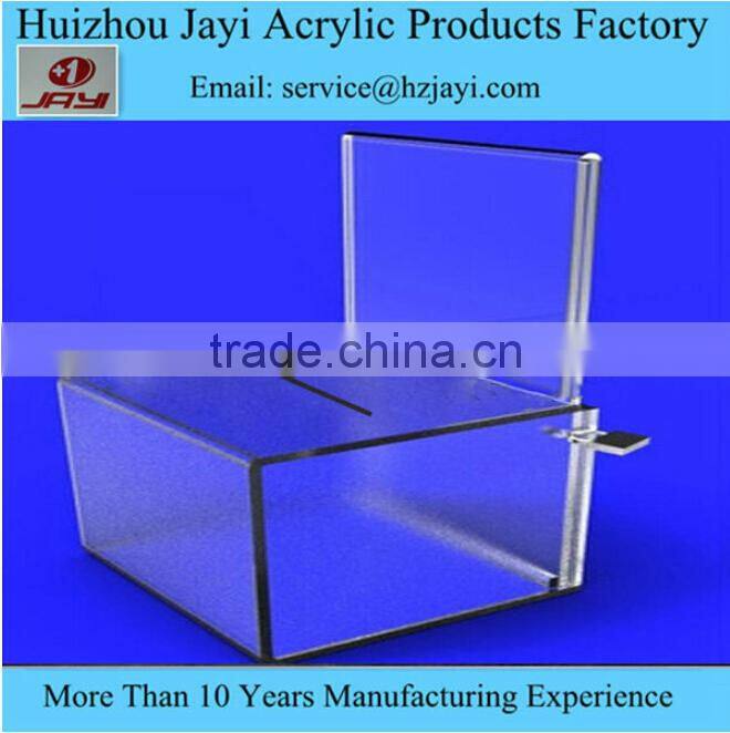 Factory wholesale custom acrylic waterproof mail box,clear plastic mail box