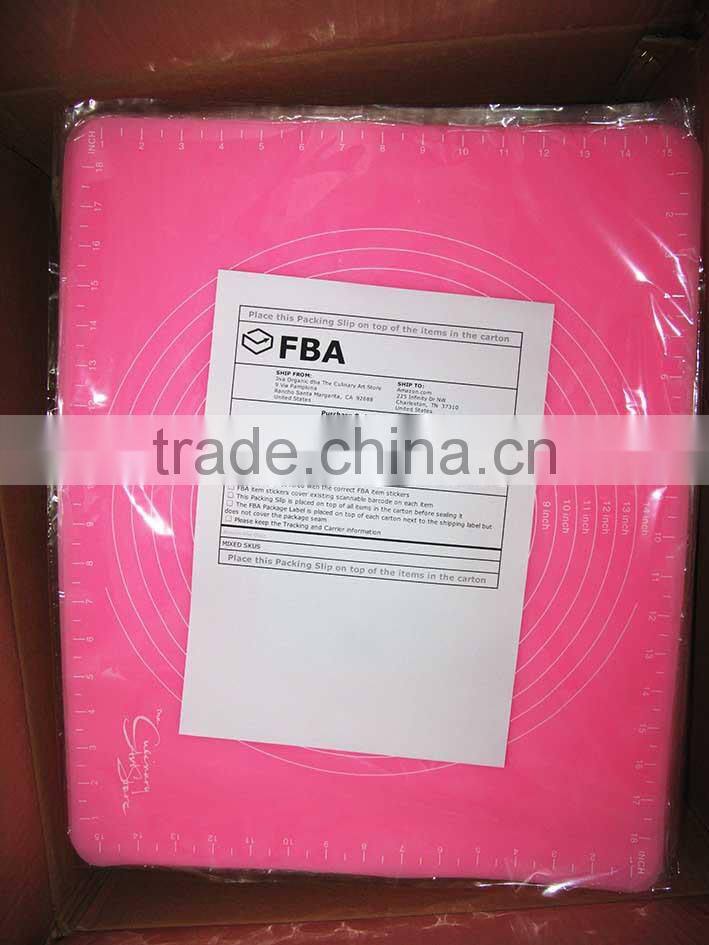 round shaped silicone baking mat silicone mats for baking