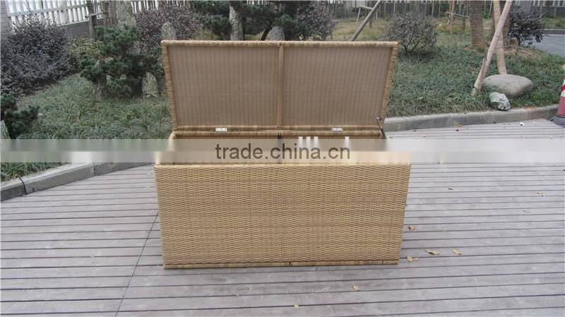 Alumi Garden PE Rattan Storage Boxs With Cushion Wholesale