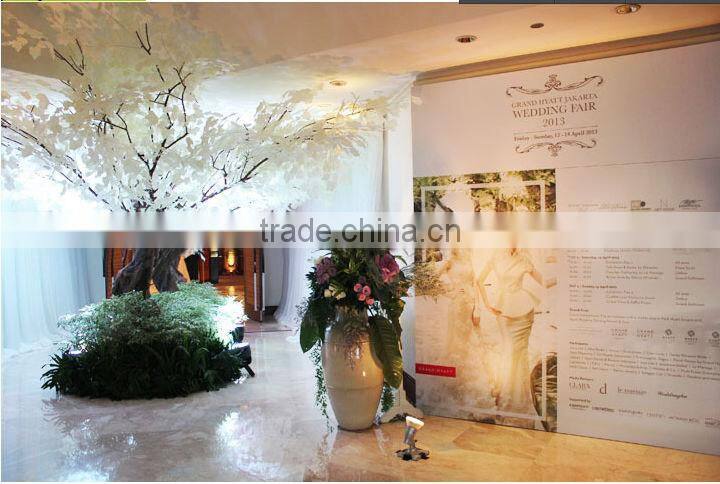 BTR020 GNW Plastic Large Artificial Decorative Tree Bent Trunk Banyan Tree