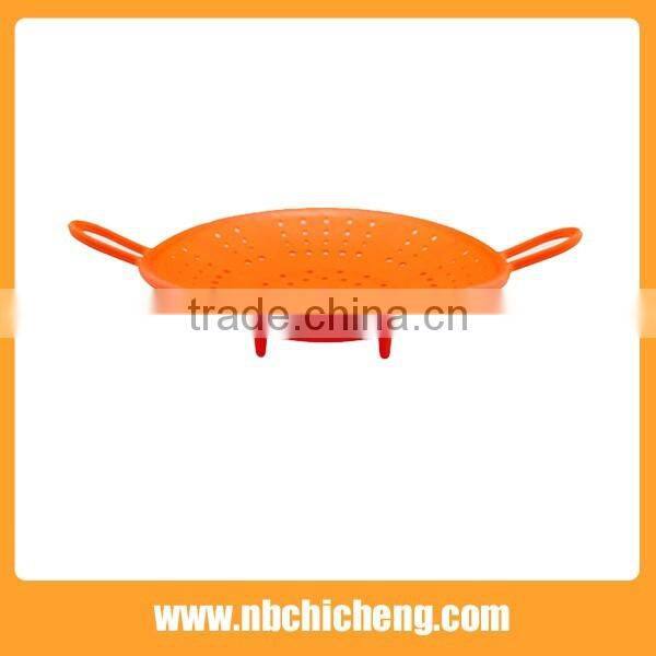 Silicone Kitchen Draining Storage Basket Water-clock Basket Drain Fruits Basket