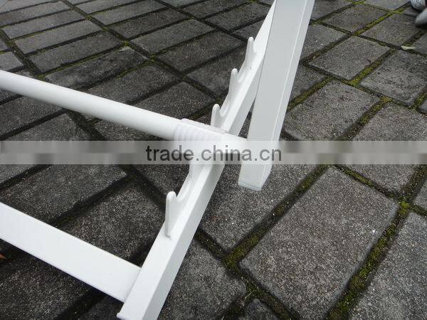 Hot sales aluminum folding teslin beach bed &lounge