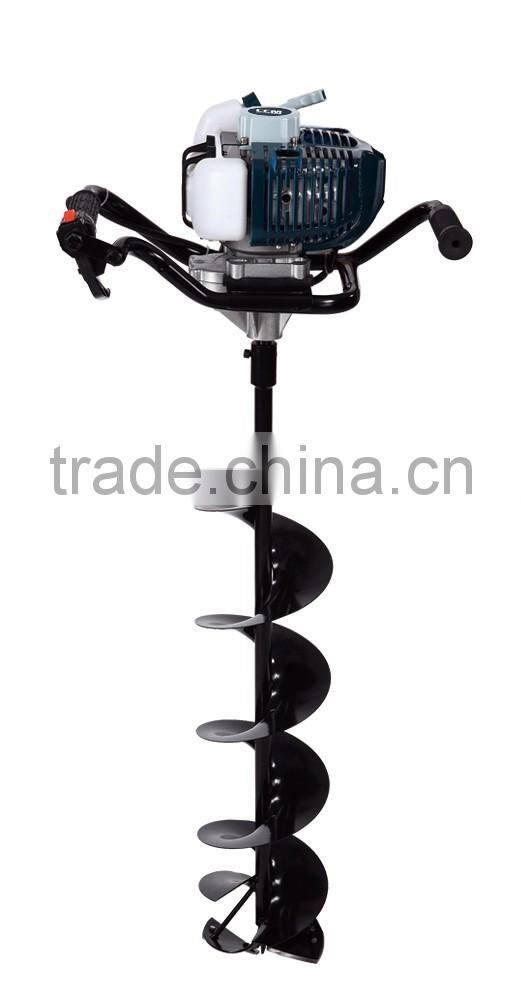 powerful gasoline earth auger with CE&GS