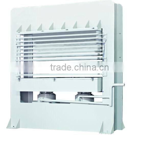 high performance wood hydraulic hot press machine for plywood and veneer ,12-layer hot press machine