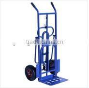 three-wheel hand trolley cart foldable platform structure HT1822