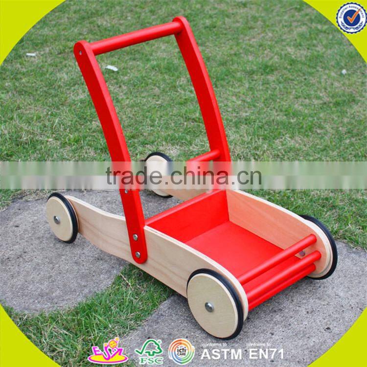wholesale multi colored wooden blocks toy car for kids superior quality wooden blocks pull car toy for baby W13C014