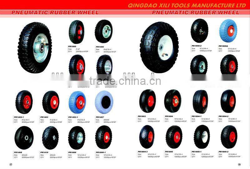 Various size of small plastic wheel for carts