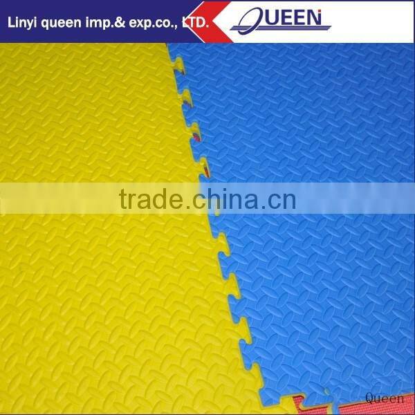 Blue & Yellow Reversible 40mm Tatami Jigsaw Mats