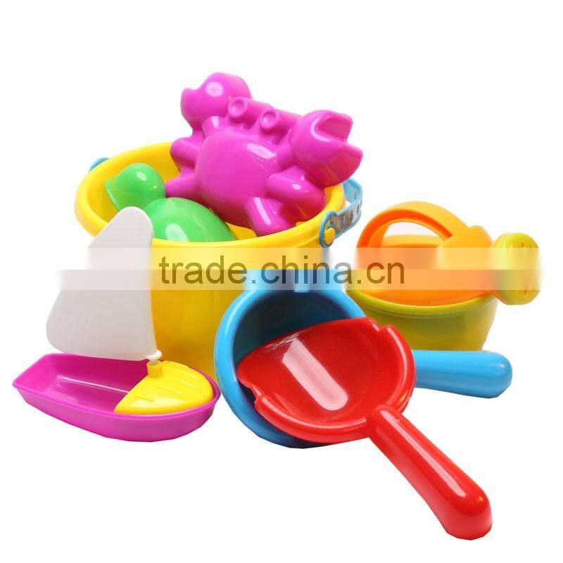 Mini cheap hot wholesale plastic pool toy set&sand toy truck for children