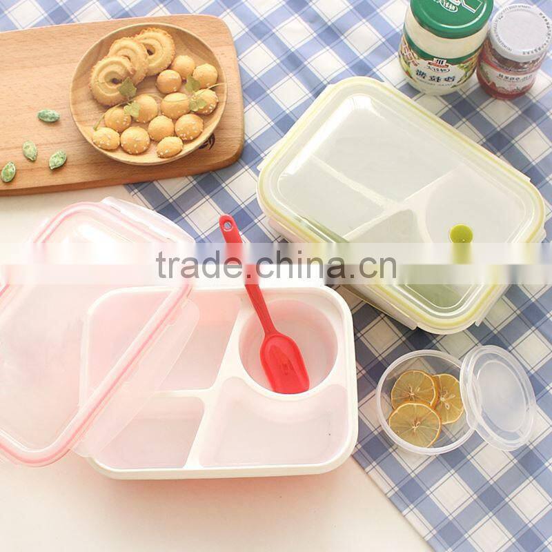 Wholesale Dongguan OEM Plastic Leakproof Lunch Box Food Container for Children