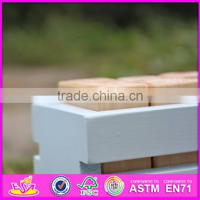 2016 new products wooden train push and pull toys for toddlers W05C075