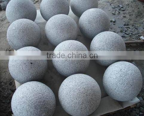 black granite stone balls