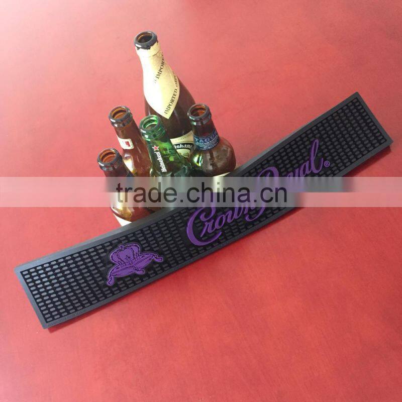 soft pvc rubber bar mat bar runner bar pad