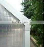6x6ft strong anodized aluminum greenhouse