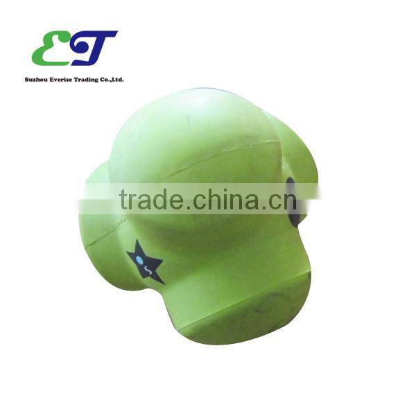 Convenient exercise rubber reaction ball