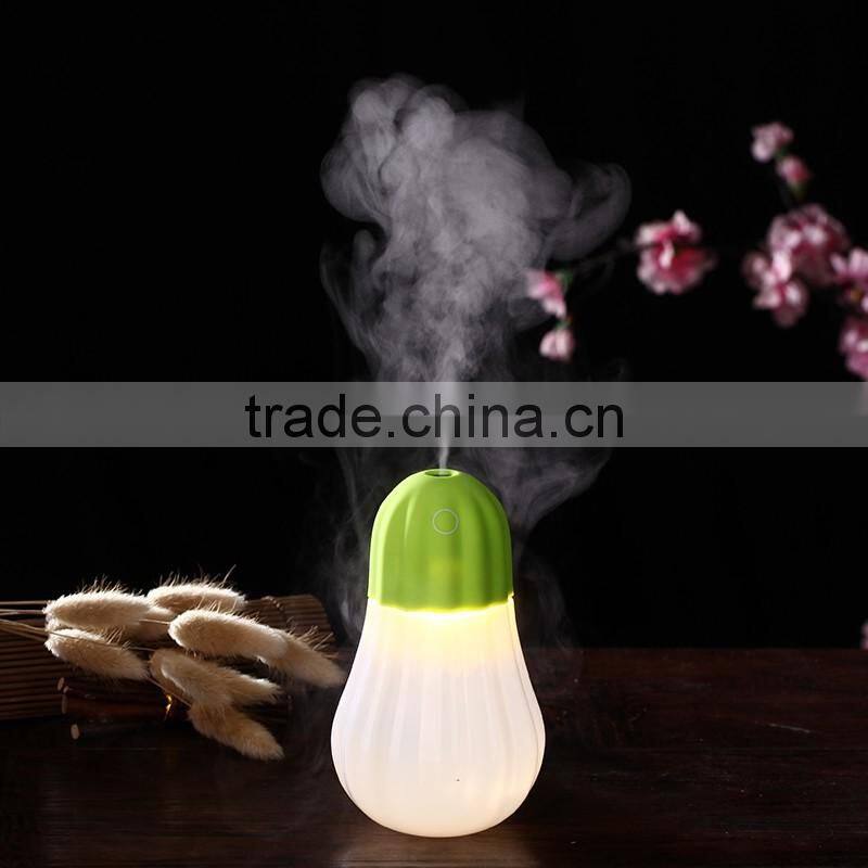 2016 hot selling Pumpkin shape 350ml ultrasonic mini humidifier