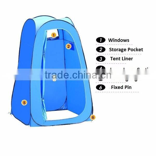 Outdoor Single Layers Pop-up Shower Change Cloth TentOutdoor Single Layers Pop-up Shower Change Cloth Tent