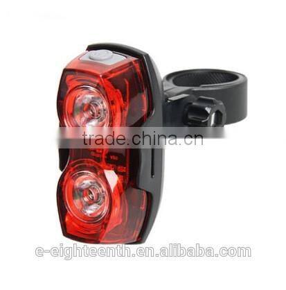 2016 new 2 led bicycle decorative Safety Back Rear Tail Flashing Light