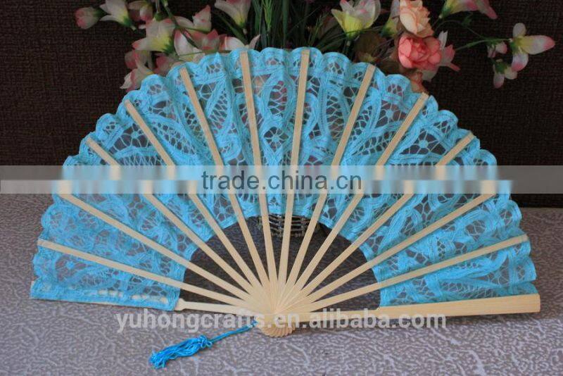 Spanish style lace hand held fan