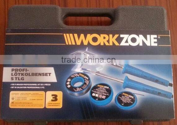HS-060A-11 Electric Soldering Iron tool set in blow case