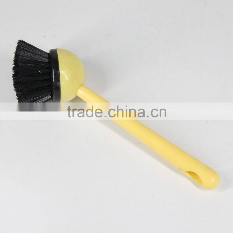 human shape handle brush