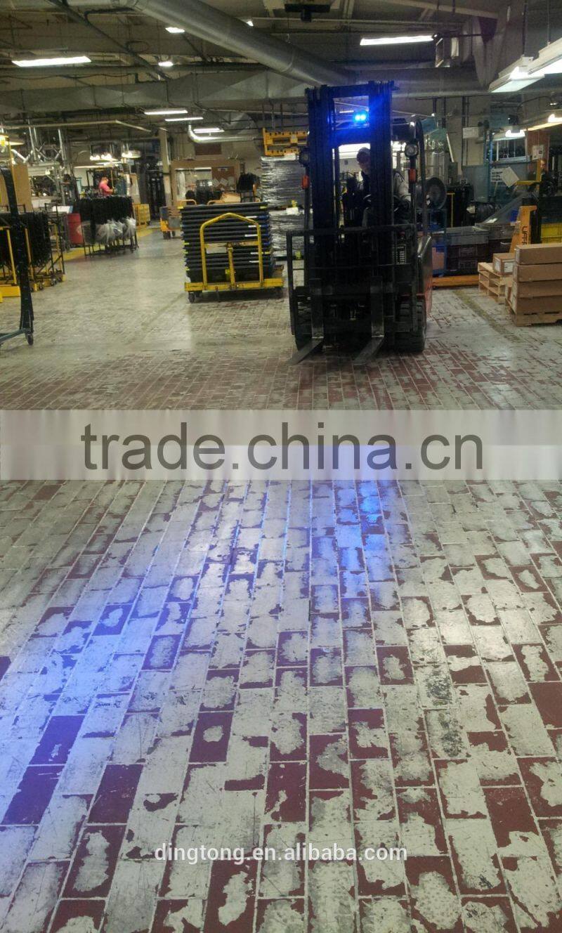 Hot sale 110V Blue spot led forklift safety light with IP68