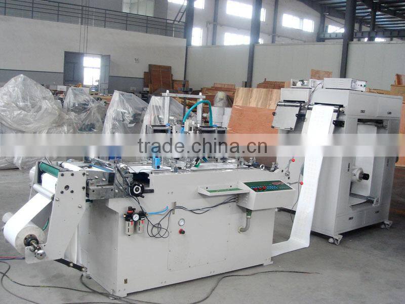WQ 320 self-adhesive label screen printing press