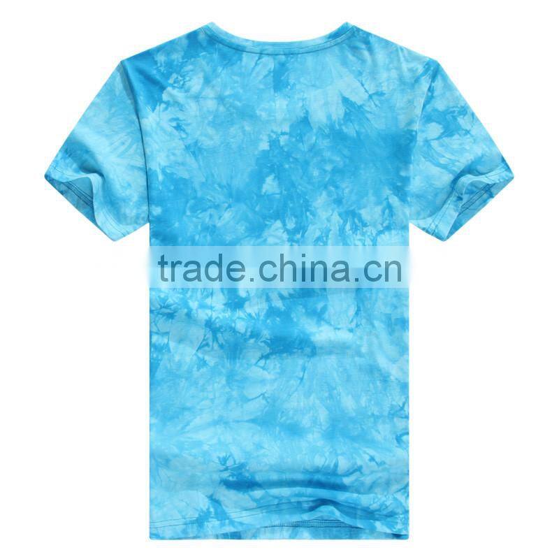 Men Tie Dye T-shirt ,cotton T-shirt, summer shirt,slim t-shirt