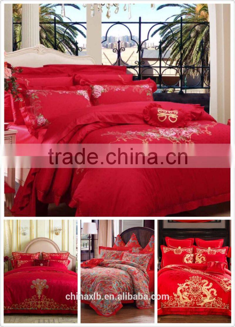 jacquard satin cotton bedding set bedding sets for wedding