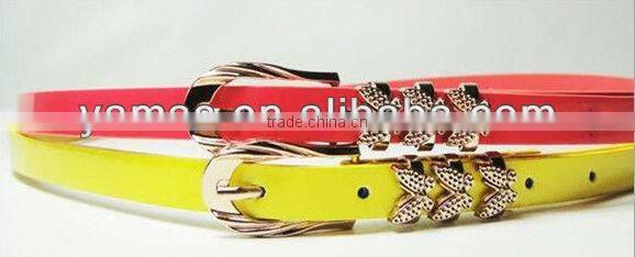 latest candy color belt for women