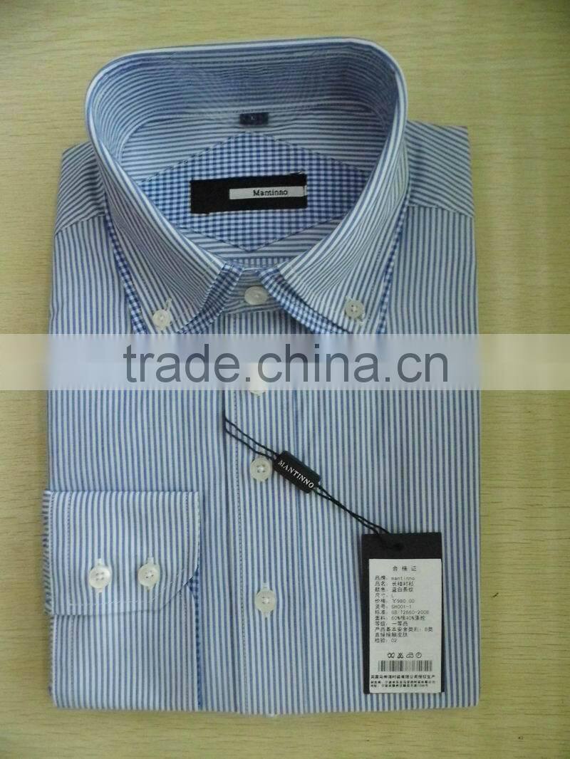 instock 2015 hot selling popular design custom made men casual shirt selling only USD5.00