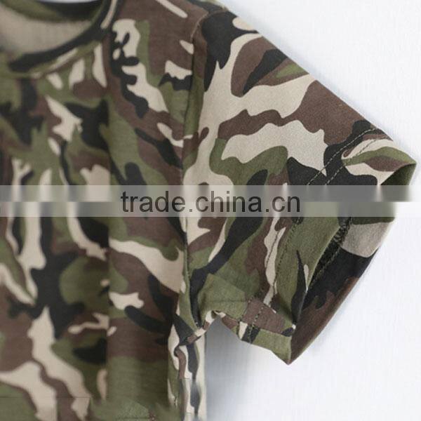 2017 Summer Camp Kid's camo t shirt