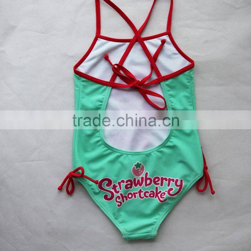 senior cartoon girl swimwear