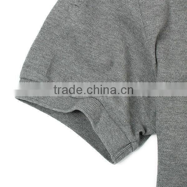 breathable and comfortable short sleeve cotton pique polo shirts made of 100% cotton