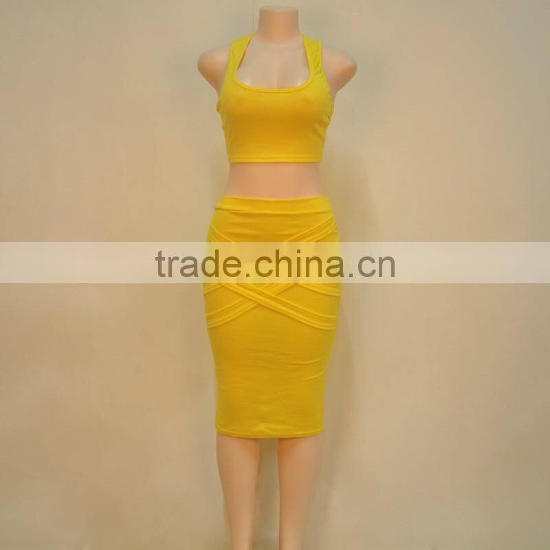 2016 Summer Skirts Ladies And Shirts For Women Cheap Two-Piece Dress Set