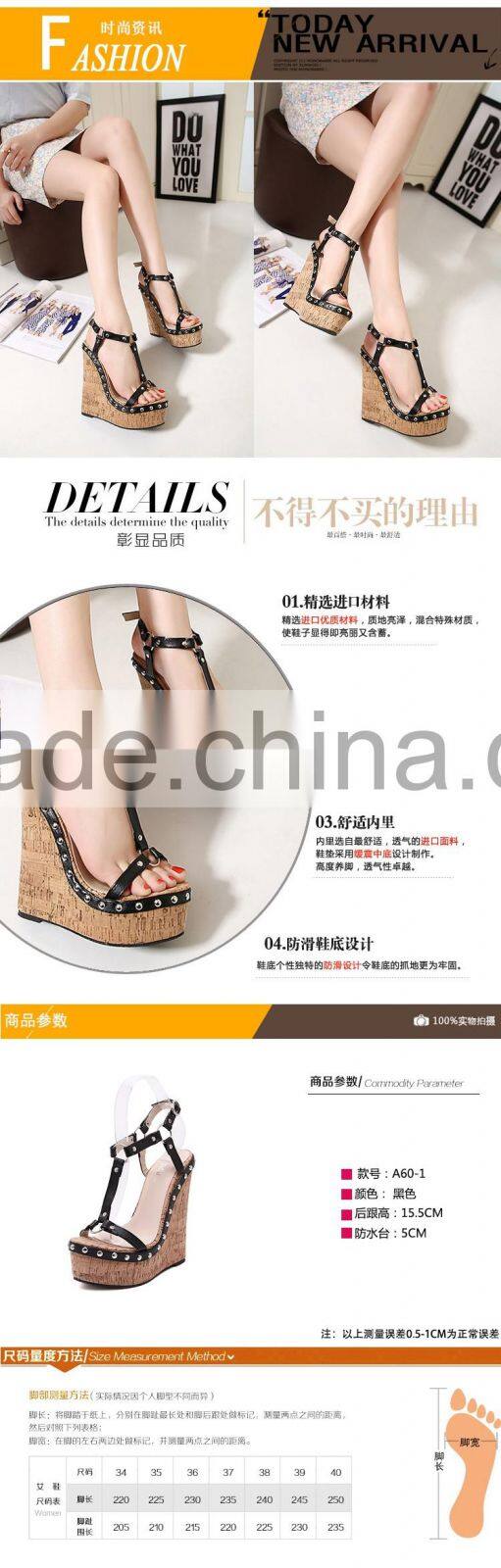 Casual High Heel Sandals Women Hot Selling Sexy Shoes