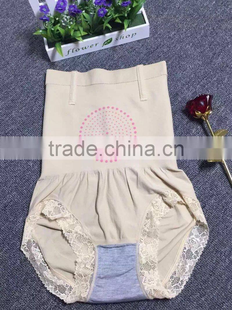 Hot lady's slimming panty seamless 2017 new design underwear photo factory whosale