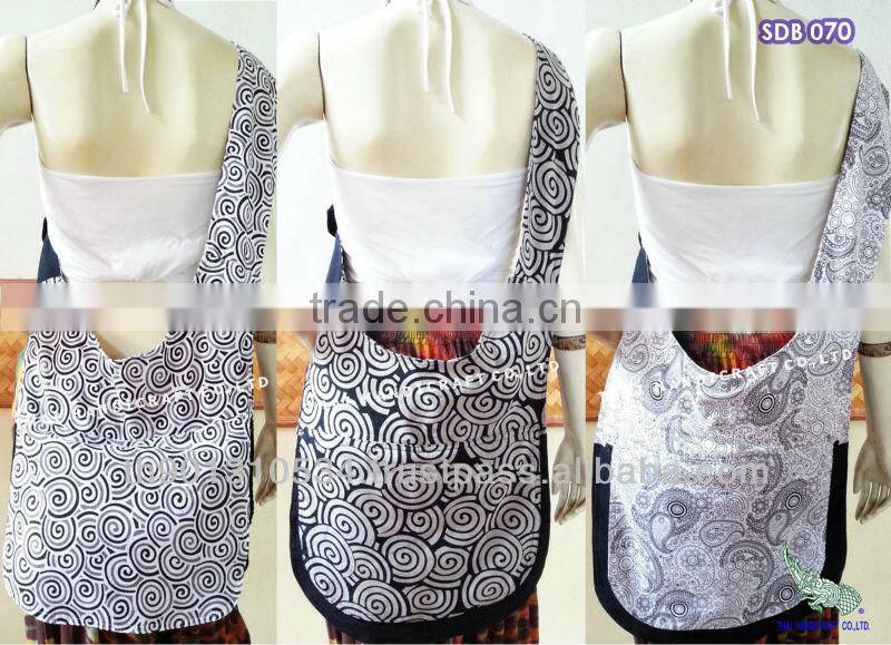New Thai Cotton Shoulder Hippie Boho Hobo Sling Crossbody