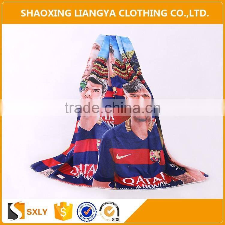 Factory price digital printing fleece blanket, velvet fleece blanket