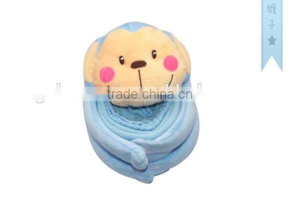 China supplier 3D animal baby blanket