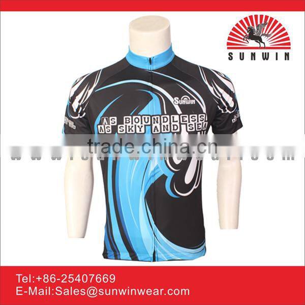 No minimum china custom cycling team jersey