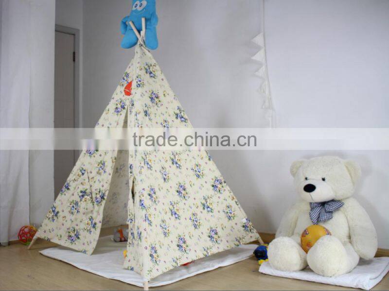 High quality comfortable kids play indian teepee tent factory