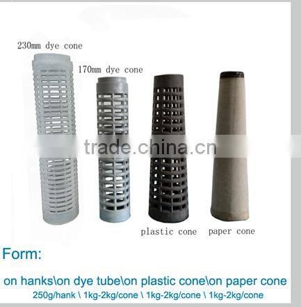 supplier of bleached white 100% trilobal polyester embroidery thread