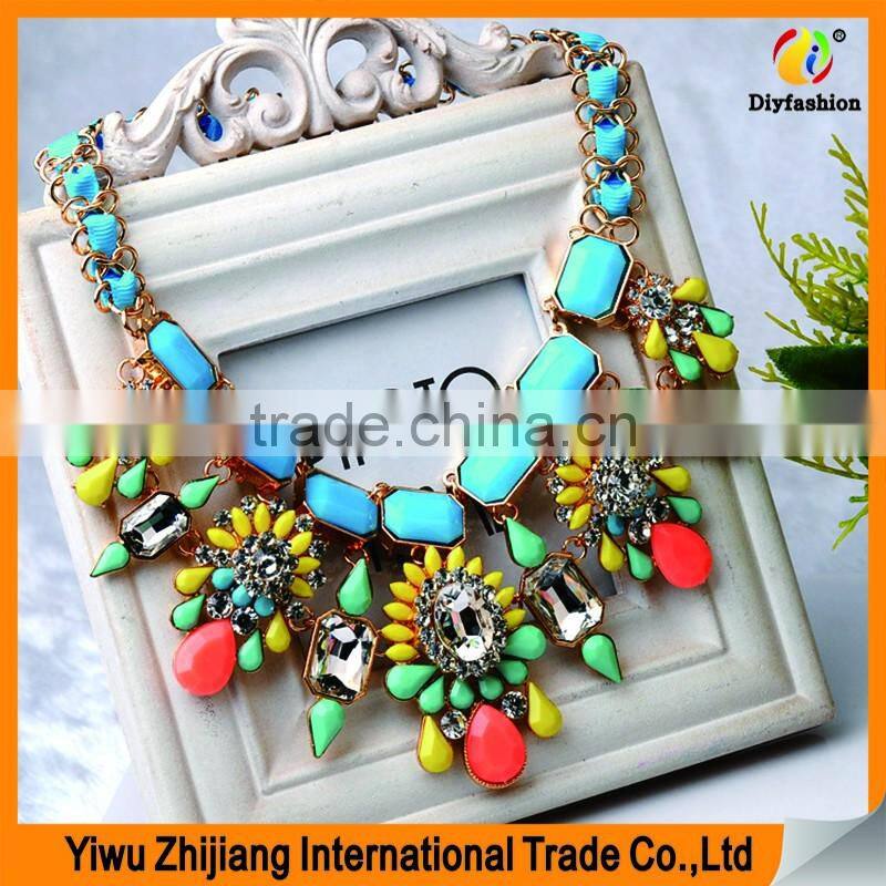 Wholesale Fashion Jewelry Latest Design Beads Necklace And Pendant Necklace