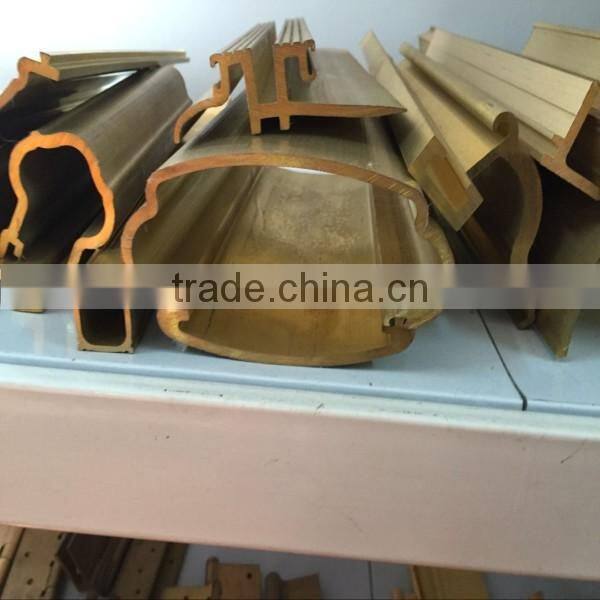 Custom brass extrusion brass profile