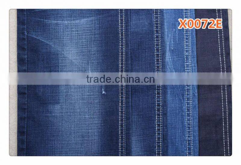 X0072E crosshatch light denim fabric for men jeans