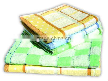 100% cotton jacquard towel