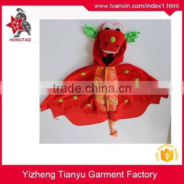 100% Polyester plain dyed plush baby blanket with animal Hooded baby Cloak