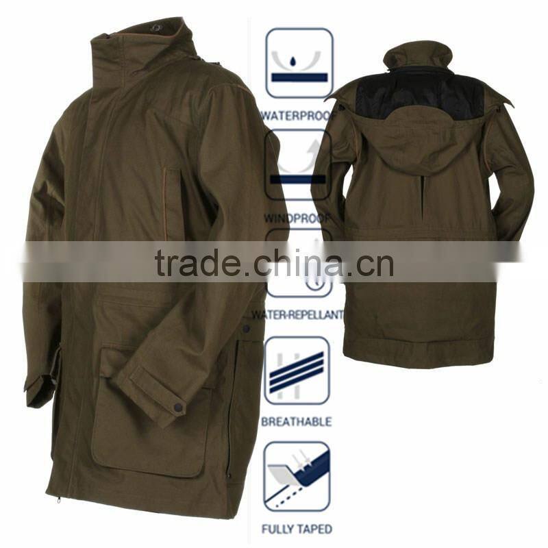 2016 White CAMO Hunting Jacket for winter